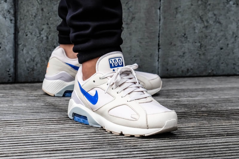Nike Air Max 180 Mowabb Racer Blue Tonal Orange Desert Sand Release Info Drops