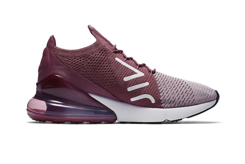 Nike Air Max 270 Flyknit Plum May 15 2018 release date info drop sneakers shoes footwear