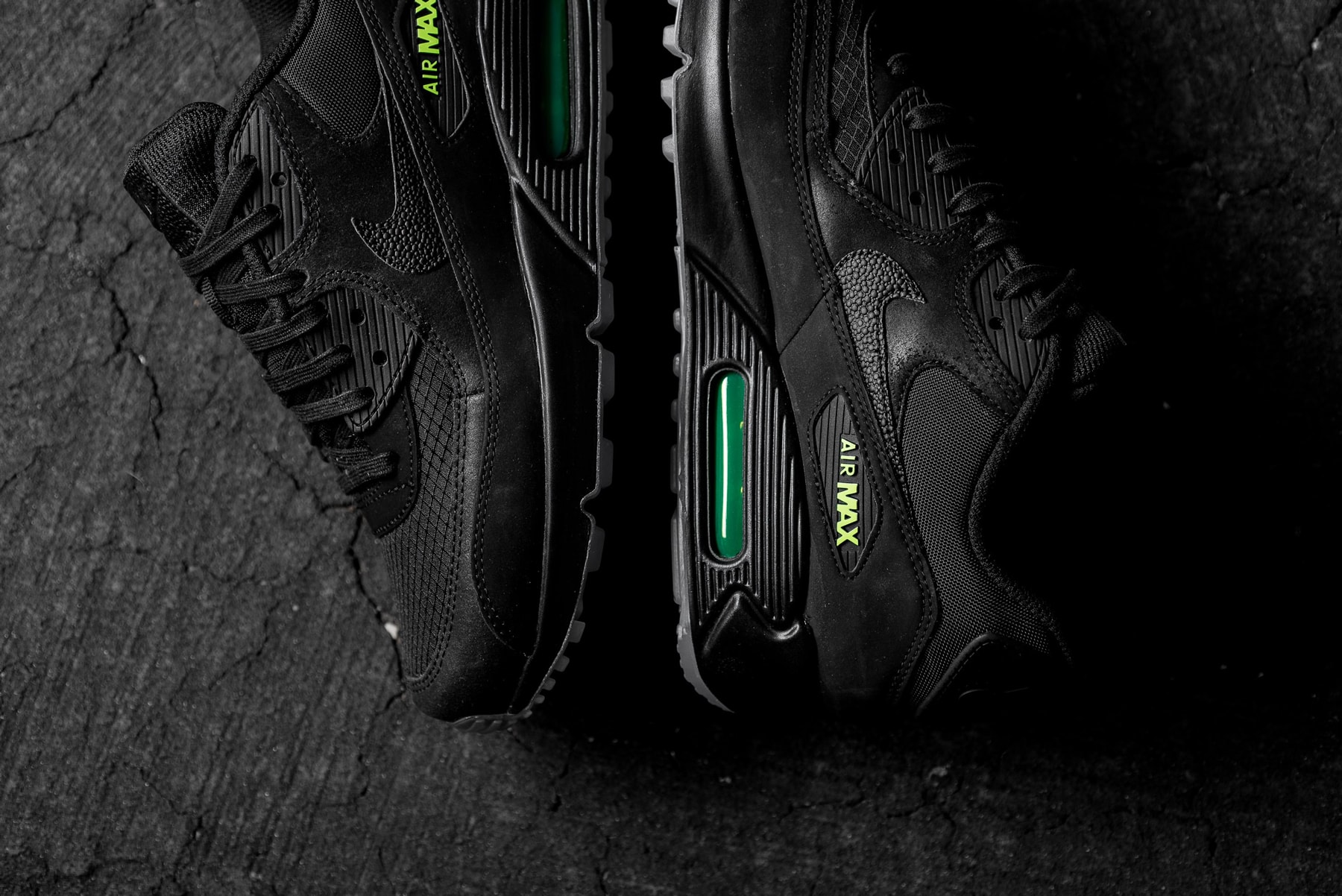 Nike Air Max 90 Black Volt Release Date info sneakers footwear