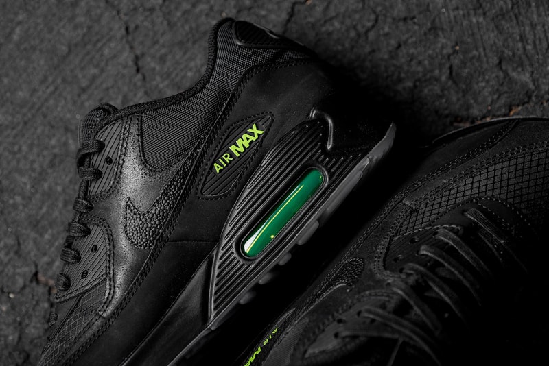 Nike Air Max 90 Black Volt Release Date info sneakers footwear