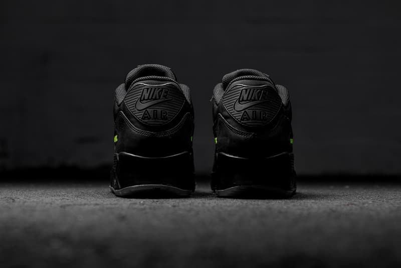 Nike Air Max 90 Black Volt Release Date info sneakers footwear