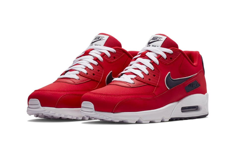 Nike air max 90 essential czerwone Clearance