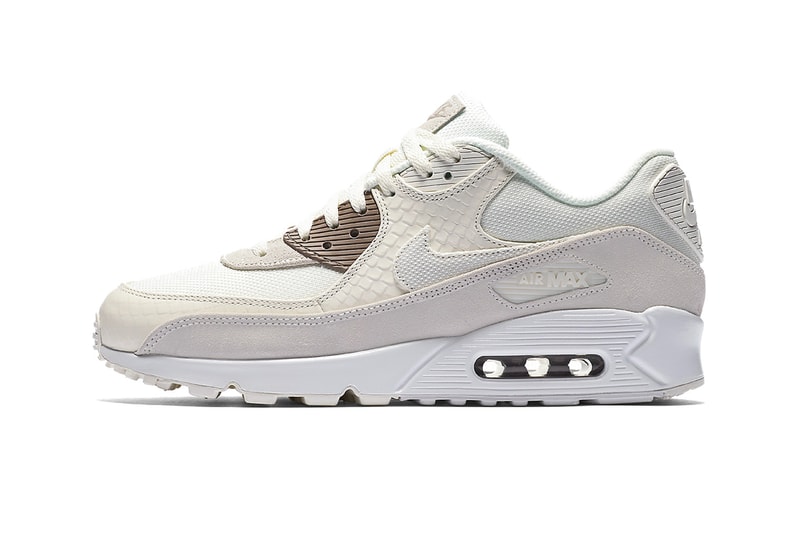 Nike Air Max 90 release info sail sepia stone habanero red gym red leather suede nubuck