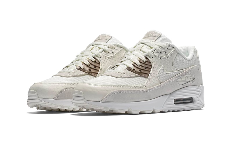 Nike Air Max 90 release info sail sepia stone habanero red gym red leather suede nubuck