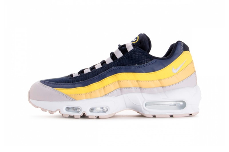 Nike Air Max 95 Lemon Wash Release Blue Yellow Grey White Gum