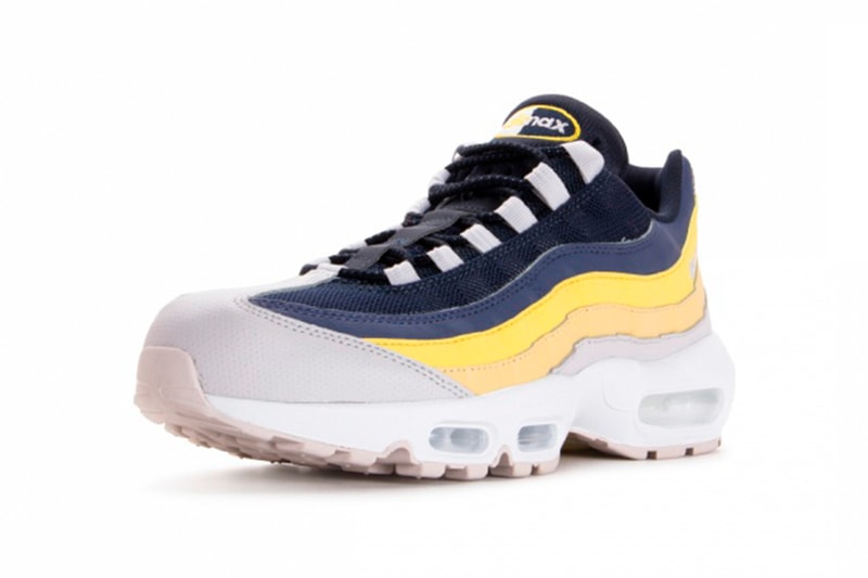 Nike Air Max 95 Lemon Wash Release Blue Yellow Grey White Gum