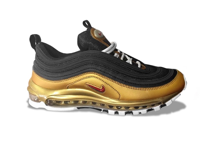 A Nike Air Max 97 "Metallic Gold" Variant Surfaces