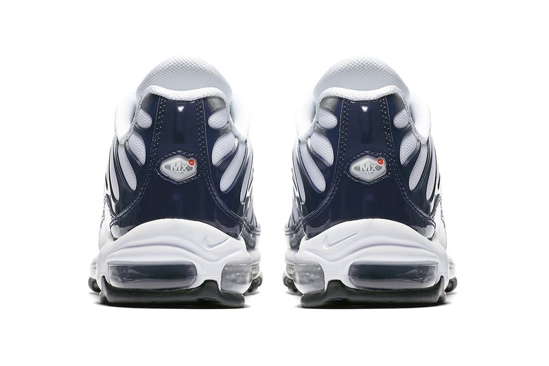Nike Air Max 97/Plus Navy/Metallic Silver 2018 nike sportswear footwear air max plus air max 97