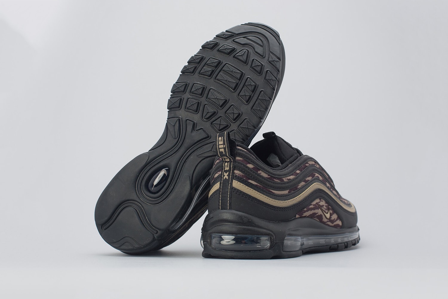 Nike’s Air Max 97 Tiger Camo black brown Release info sneakers footwear
