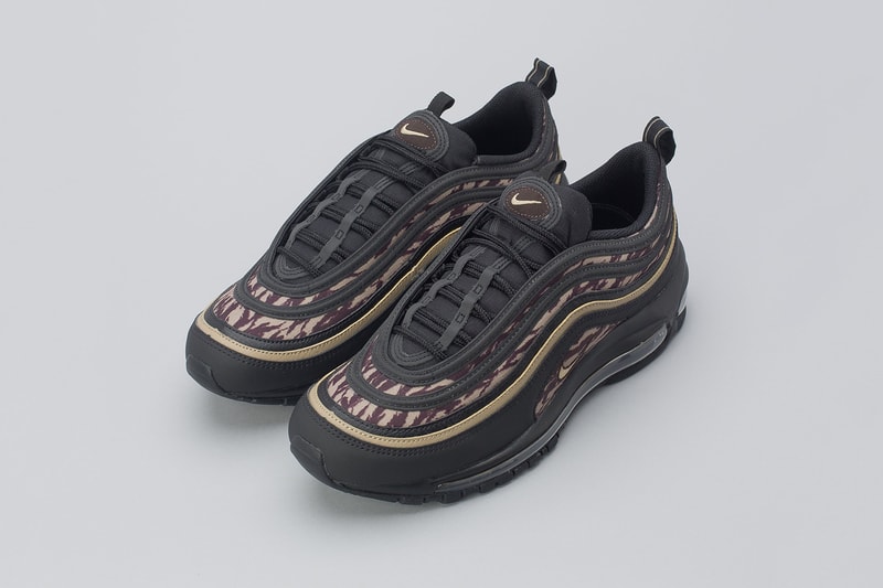 Nike’s Air Max 97 Tiger Camo black brown Release info sneakers footwear