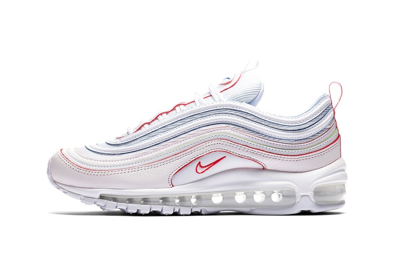 Nike Air Max 97 white red orange green blue nike sportswear 2018 may footwear release date info drop spring summer