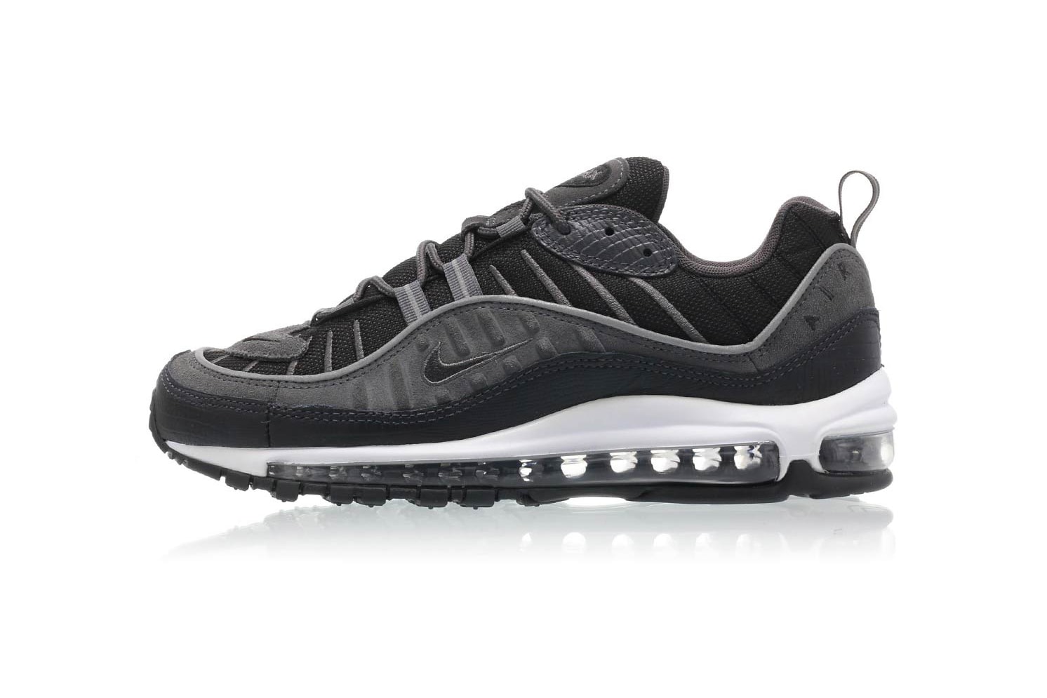 Nike Air Max 98 Anthracite grey black white may 2018 release date info drop sneakers shoes footwear titolo colorway limited