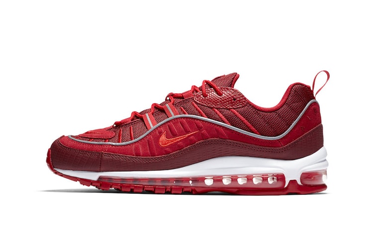 An Official Look at the Nike Air Max 98 “Team Red” Model