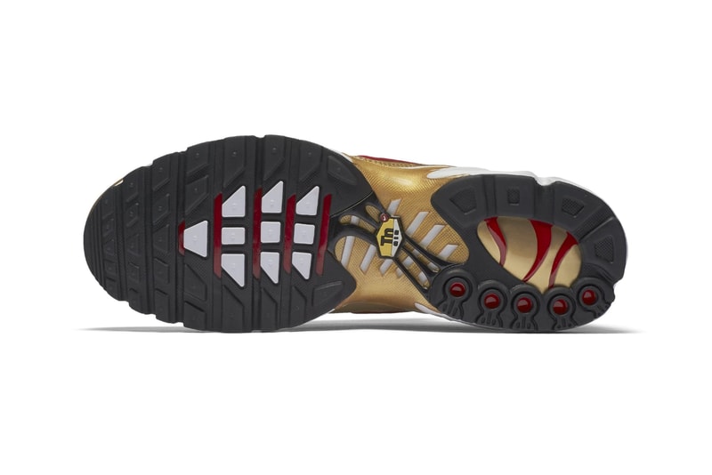 Nike Air Max Plus Metallic Gold Rerelease release info sneakers footwear