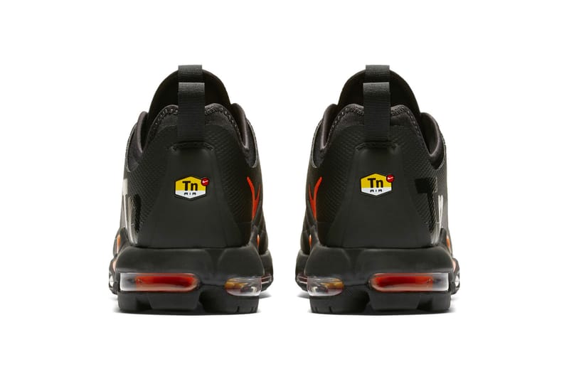 nike air max plus tn ultra se noir orange