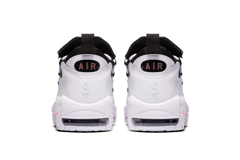 Nike Air More Money Piggy Bank Release Date sneakers price purchase white coral black