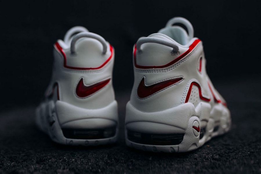 Nike Air More Uptempo White Varsity Red release info sneakers footwear