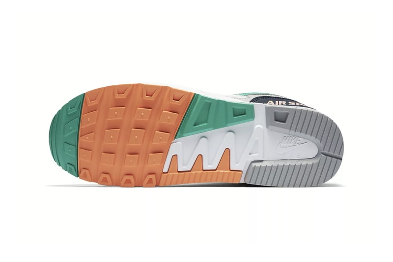 Nike Air Span II "Kinetic Green" New Colorway Shoes Kicks Trainers Sneakers Purchase Available Cop Buy Now Release Details Information Green Pink Crimson Bliss White Wolf Grey Obsidian Navy