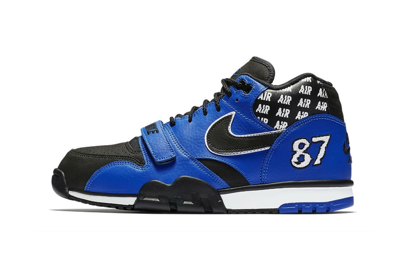 Nike Air Trainer 1 hyper cobalt black white available now nike sportswear 2018