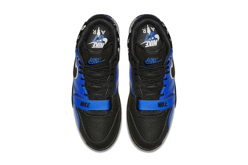Nike Air Trainer 1 hyper cobalt black white available now nike sportswear 2018