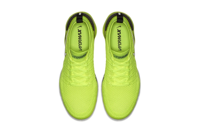 Nike Air VaporMax 2 Volt may 2018 release date info drop sneakers shoes footwear colorway