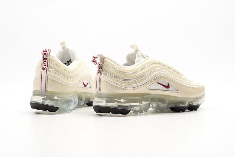 Nike Air VaporMax 97 Metallic Cashmere Red Gold Release Date Info Drops Sneakers Runners