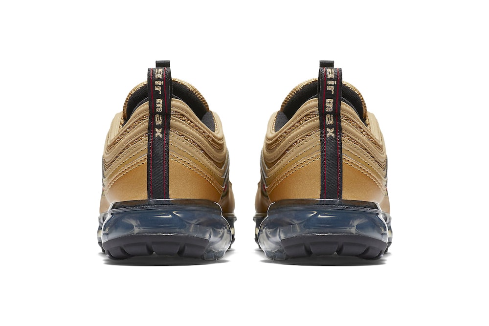 Nike Air VaporMax 97 Metallic Gold Release info sneakers footwear air max 97 air vapormax