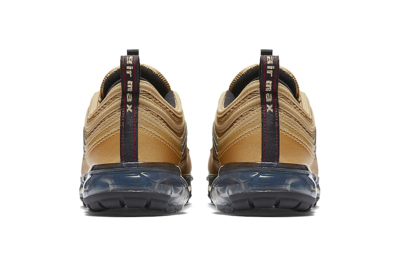Nike Air VaporMax 97 Metallic Gold Release info sneakers footwear air max 97 air vapormax