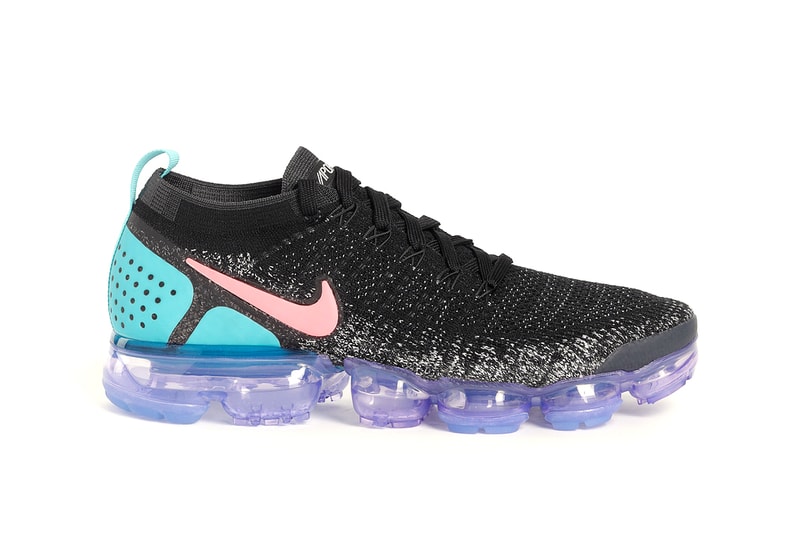 Nike Air VaporMax Flyknit 2.0 Black Pink Blue Purple release info sneakers footwear
