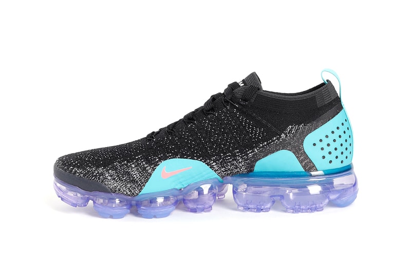 Nike Air VaporMax Flyknit 2.0 Black Pink Blue Purple release info sneakers footwear