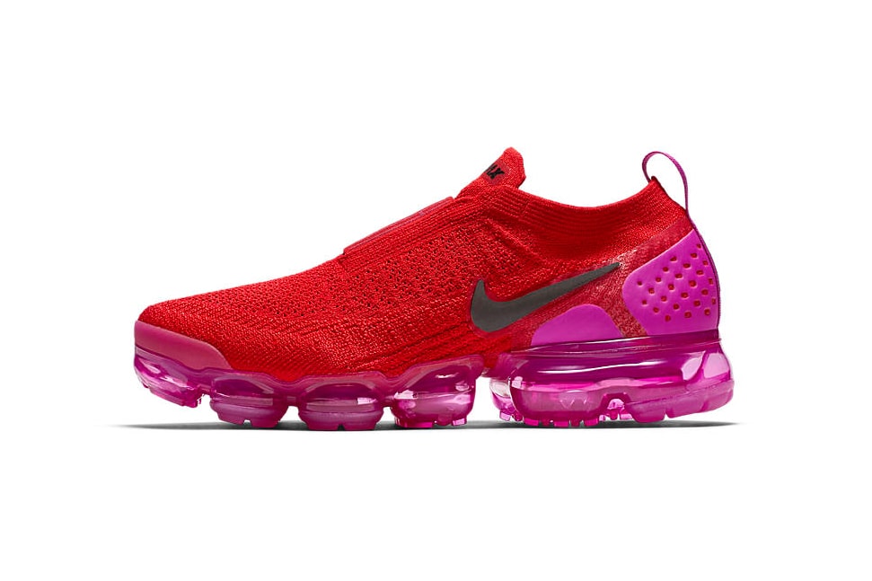 Nike Air VaporMax Moc 2 in Red u0026 Gold for Women | Hypebeast