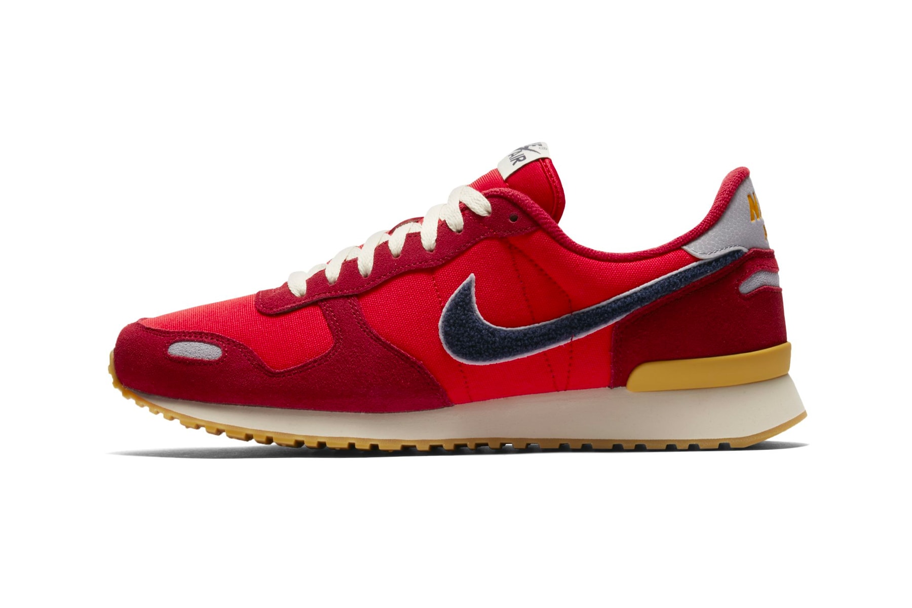Nike Air Vortex Chenille Swoosh "University Red" blackened blue special edition sneakers 2018