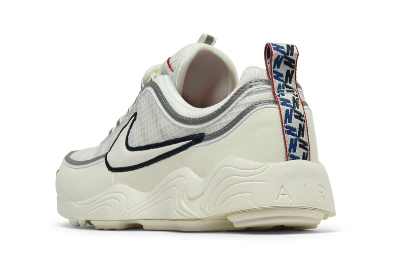 Nike Air Zoom Spiridon SE Sail University Red Obsidian 2018 may spring release date info drop sneakers shoes footwear