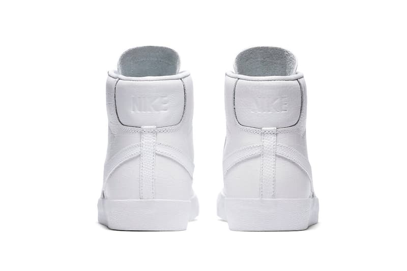 Nike Blazer Mid Serena Williams french open tennis release info sneakers footwear white leather