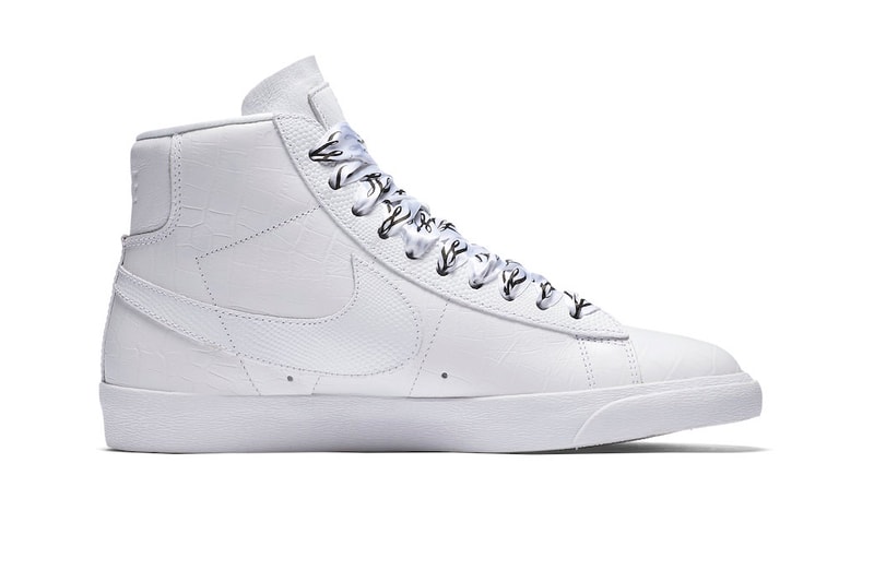 Nike Blazer Mid Serena Williams french open tennis release info sneakers footwear white leather