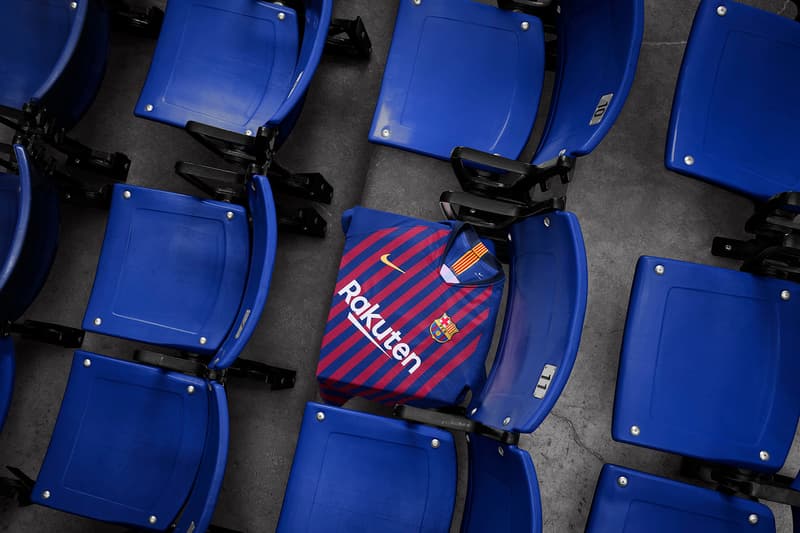 Nike Football Unveils FC Barcelona 2018 2019 Home Kit Andres Iniesta Regions Neighborhoods Barrios La Liga Champions League Lionel Messi Release Information Details News Phillipe Coutinho Gerard Pique Sergio Busquets Sergi Roberto
