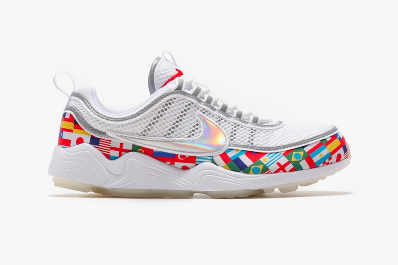 Nike Air Max Plus Air Max 90 Air Zoom Spiridon Flag Pack Detailed Look international flags countries white sneakers release date