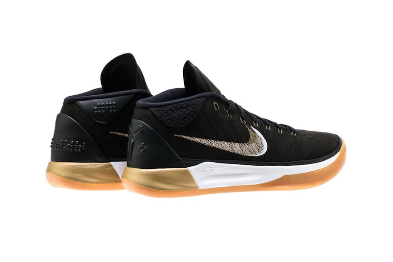 Nike Kobe A.D. Mid Black Gold Gum Release info kobe bryant sneakers footwear