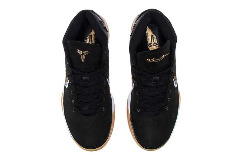 Nike Kobe A.D. Mid Black Gold Gum Release info kobe bryant sneakers footwear