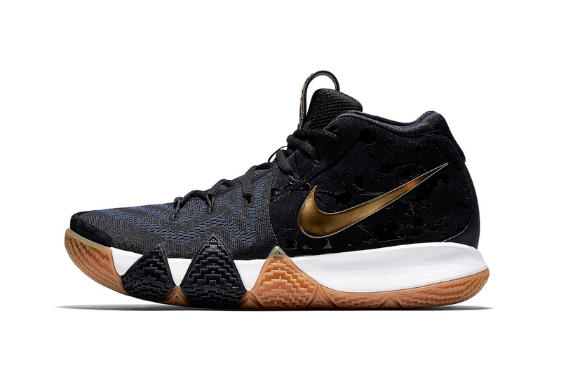 Nike Kyrie 4 Pitch Blue Metallic Gold footwear 2018 may nike basketball kyrie irving