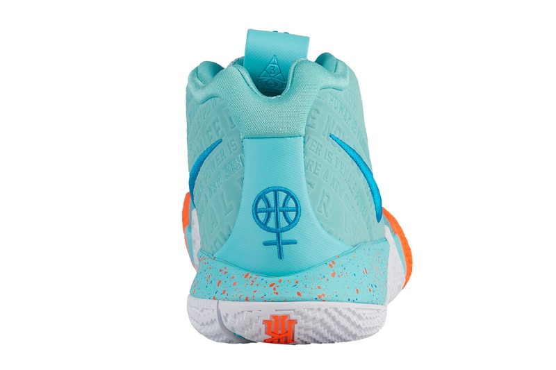 Nike Kyrie 4 Power is Female release date light aqua neo turquoise 2018 june nike basketball footwear