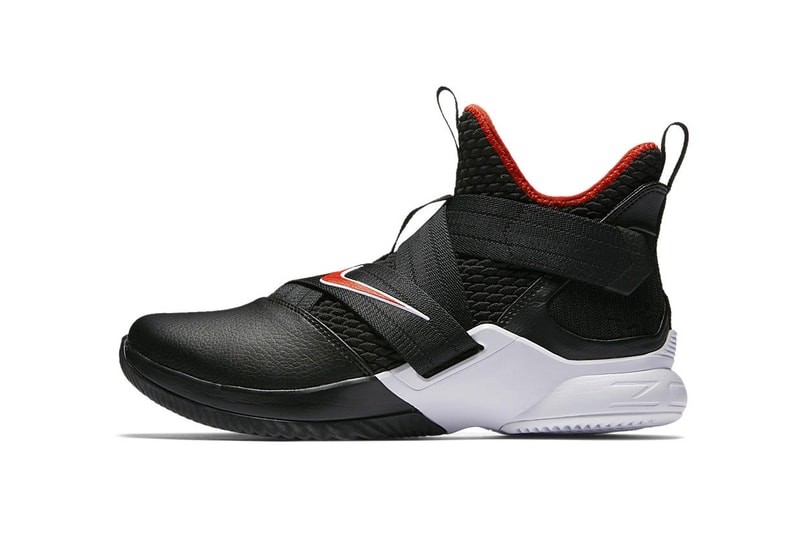 Nike LeBron Soldier 12 Bred black red AO4053 001 may 18 2018 release date info drop sneakers shoes footwear cleveland cavaliers cavs