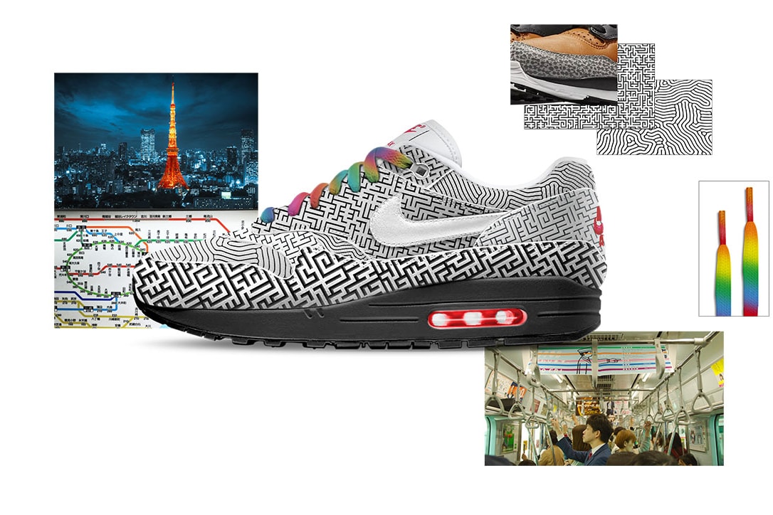 Nike ON AIR Design Contest Voting Open 2018 Air Max Day New York Paris Tokyo Shanghai Seoul London Air Max 1 Air Max 95 Air Max 97 Air Max 98 Air VaporMax Plus Air Max 270