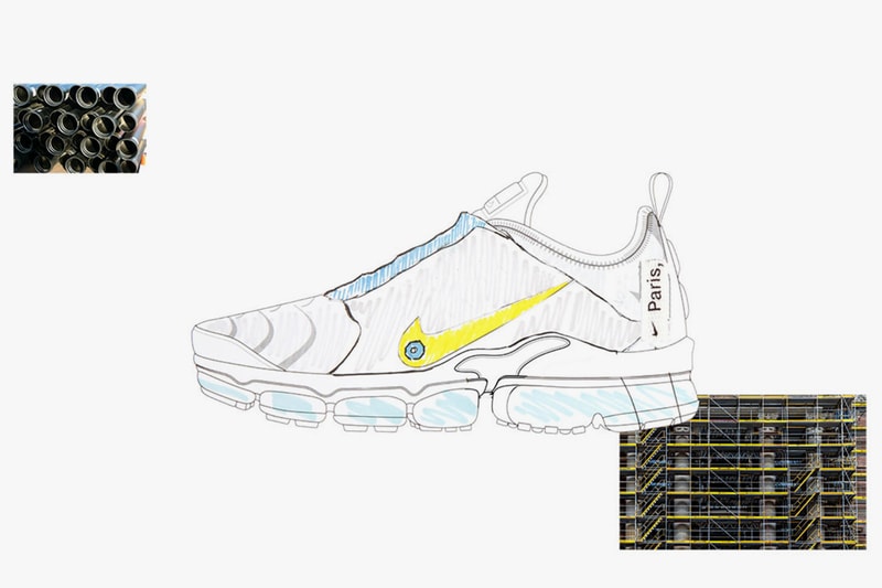 Nike: Paris On Air Designs 2018 Finalists, Coralie Rabbe, Lou Matheron, Quentin Sobaszek.