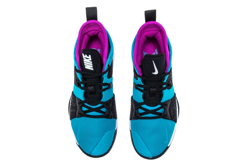 Nike PG2 Blue Lagoon Hyper Violet White release info paul george sneakers footwear