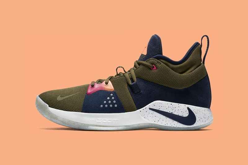 Nike PG2 ACG paul george olive canvas obsidian light silver june 1 2018 release date info drop sneakers shoes footwear