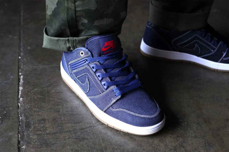 Nike SB Releases Its Air Force 2 & Dunk Low "Rivals" Denim Pack