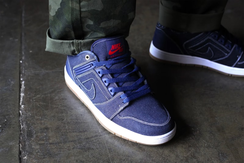 Nike SB Air Force 2 Dunk Low Rivals Denim Pack Release Date Biggie Tupac