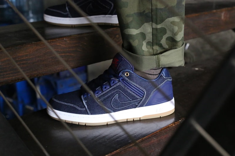 Nike SB Air Force 2 Dunk Low Rivals Denim Pack Release Date Biggie Tupac