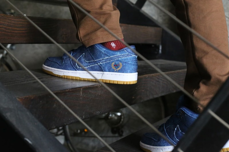 Nike SB Air Force 2 Dunk Low Rivals Denim Pack Release Date Biggie Tupac